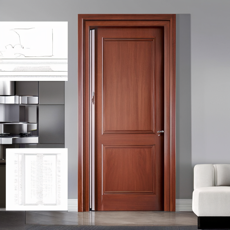 How a Flat Carving Wooden Interior Door Manufacturer Supports OEM Projects
