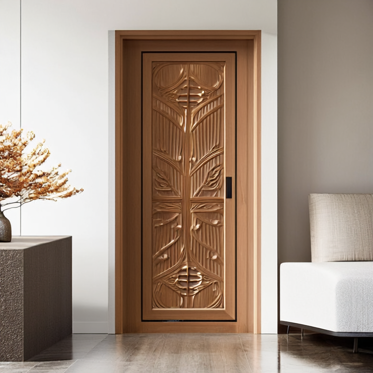 Why Flat Carving Wooden Interior Doors Are Gaining Popularity in Global Markets