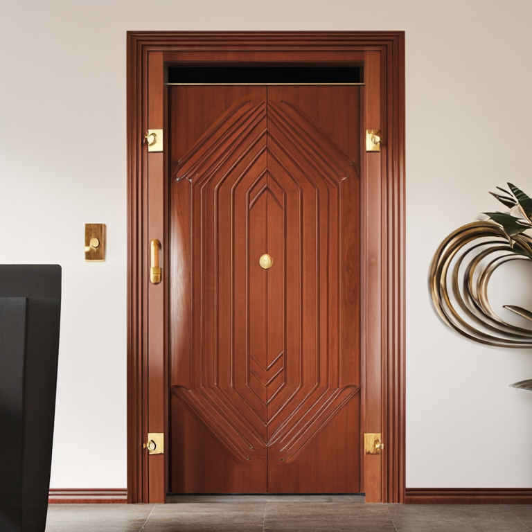 Common Customization Options in Flat Carving Wooden Interior Door Manufacturing
