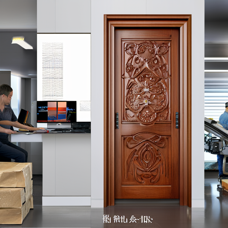 From Design to Delivery: OEM Workflow of Flat Carving Wooden Interior Doors