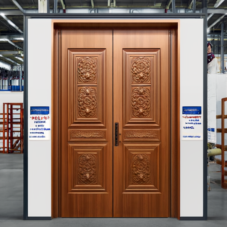 MOQ, Lead Time, and Pricing Explained by Flat Carving Wooden Door Factories