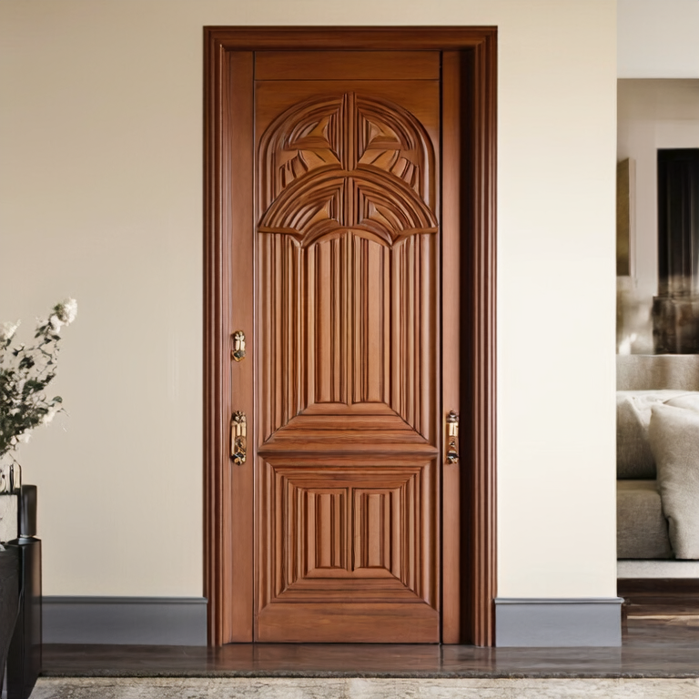 European Market Preferences for Flat Carving Wooden Interior Doors