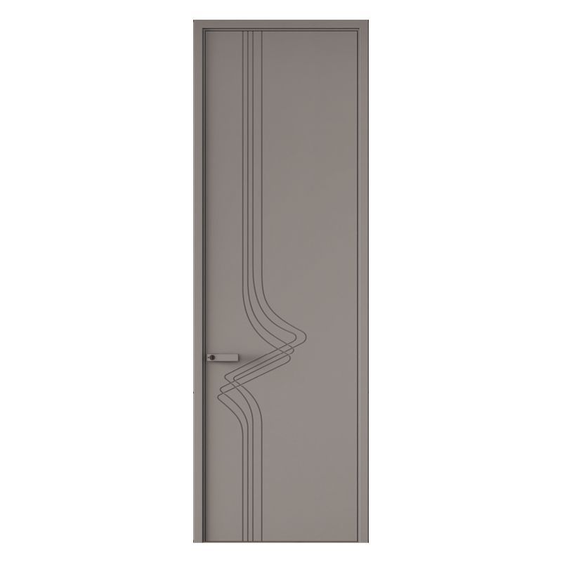 What Materials Are Commonly Used for Flat Carving Wooden Interior Doors?